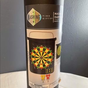 Magnetic dartboard